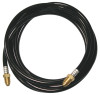 WeldCraft Gas Hoses, 12.5 ft, Braided Rubber, 1 EA, #CS31012G