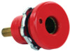 Cam-Lok F Series Connector, Male Plug Connection, 2/0 Cap., Red, 1 EA, #E10128302K
