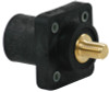 Cam-Lok J Series Connector, Male Receptacle Connection, 250 MCM Cap., Black, 1 EA, #E10161600K