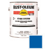 Rust-Oleum Industrial High Performance V7400 System DTM Alkyd Enamel, 1 Gal, Safety Blue, High-Gloss, 2 CN, #245474