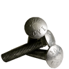 1/2"-13 x 3" Fully Threaded Carriage Bolts A307 Grade A Coarse HDG (25/Pkg.)