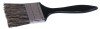 Weiler Chip & Oil Brushes, 1 1/2 in wide, 1 3/4 in trim, Grey China, Plastic handle, 1 EA, #40028