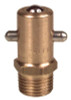 Alemite Pin Type Fittings, Straight, 31/32 in, Male/Male, 1/8 in (PTF), 1 EA, #A336