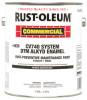 Rust-Oleum Industrial Alkyd Enamel Black Rust-Preventative Maintenance Paint, 2 GA, #255611