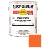 Rust-Oleum Industrial High Performance V7400 System DTM Alkyd Enamel, 1 Gal, Safety Orange, High-Gloss, 2 GA, #245477