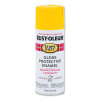 Rust-Oleum Industrial Industrial Stops Rust Protective Enamel Spray, 12 oz,  Sunburst Yellow, 6 CA, #7747830