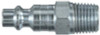 Lincoln Industrial Industrial/Milton Style Couplers & Nipples, Straight, 1 3/4 in, Male, 1/4 in, 1 EA, #630104