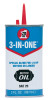 WD-40 3-IN-ONE Motor Oils, 3 oz, Can, 24 CS, #10145