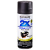 Rust-Oleum Industrial Painter's Touch 2X Ultra Cover Ultra Cover Semi-Gloss Spray Paints, 12 oz, Black, 6 CA, #249061