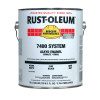 Rust-Oleum Industrial High Performance 7400 System DTM Alkyd Enamels, 1 Gallon Can, Flat Black, 2 GAL, #412402