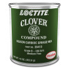 Loctite CloverSilicon Carbide Grease Mix, 1 lb, Can, 240 Grit, 1 CAN, #232895
