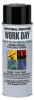 Krylon Industrial Industrial Work Day Enamel? Paints, 16 oz Aerosol Can, Flat Black, 12 CN, #A04412007