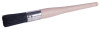 Weiler Oval Sash Brushes, #4 11/16" wide, 1 3/4 in trim, China Bristle, Foam handle, 12 EA, #40019