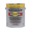 Rust-Oleum Industrial High Performance Protective Enamel Paints, 1 gal, Yellow, Gloss Finish, 2 CS, #7543402