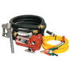 Fill-Rite RD Series Portable Fuel Transfer Pump, 12 V, 3/4 in (NPT), 8 ft Discharge Hose, 1 EA, #RD812NH