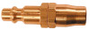 Coilhose Pneumatics CoilFemalelow Industrial Interchange Connectors, 1/4 in (NPT) Male, 1 EA, #1501