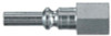 Lincoln Industrial Lincoln Style Nipples, 1/4 in (NPT) M, 10 EA, #11661