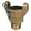 Dixon Valve Air King NPT Ends, 3/4 in (NPT) M, Brass, 1 EA, #AB7