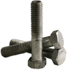 1/4"-20 x 1-1/4" Partially Threaded Hex Bolts A307 Grade A Coarse HDG (100/Pkg.)