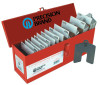 Precision Brand Slotted Shim Assortment Kits, 3 X 3 in, .001-1/8" Thick, Full Asst, 1 BX, #42910