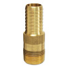 Dixon Valve King Combination Nipples, 1 in x 1 in (NPT) Male, Brass, 50 EA, #BST10