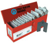 Precision Brand Slotted Shim Assortment Kits, 5 X 5 in, .001-.075" Thick, Shop Asst, 1 KIT, #42975
