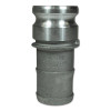 Dixon Valve Andrews/Boss-Lock Type E Cam and Groove Adapters, 2 19/32 in Male, Aluminum, 10 BOX, #250EAL