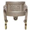 Dixon Valve Andrews Type DC Cam and Groove Dust Caps, 2 in, Aluminum, 1 EA, #200DCAL