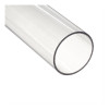 Gage Glass Plastic Tubing, 3/4 in x 48 in, 6 CS, #34X48PL