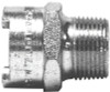 Dixon Valve Dix-Lock Quick Acting Couplings, 1/2 in (NPT), Male/Female, 1 EA, #4NM4