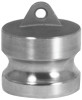 Dixon Valve Andrews/Boss-Lock Type DP Cam and Groove Dust Plugs, 3 in, Aluminum, 1 EA, #300DPAL