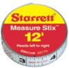 L.S. Starrett SM412W 1/2"X12' MEASURE, 1 EA, #63170