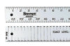 L.S. Starrett Aluminum Straight Edge Rulers, 48 in, Aluminum, 1 EA, #36092