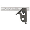 L.S. Starrett 11H Series Combination Squares, 2 1/2" x 6", 1/64 in @ 1 in, 64ths, Steel/Iron, 1 EA, #50051