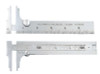 L.S. Starrett 1025 Series Pocket Slide Calipers, 5 in, Stainless Steel, 1 EA, #53123
