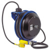 Coxreels PC13 Series Power Cord Reels, 12/3 AWG, 20 A, Quad Industrial Receptacle, 1 EA, #PC133512B