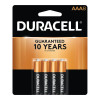 Duracell CopperTop Batteries, DuraLock Power Preserve Alkaline, 1.5 V, AAA, 8 CD, #DURMN2400B8Z