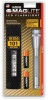 MAG-Lite Mini Maglite LED Flashlight, 2 AA, 127 Lumen, Gray, 1 EA, #SP2209HJ