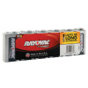 Rayovac Maximum Alkaline Shrink Pack Batteries, 9 V, 6 PK, #AL9V6J