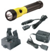 Streamlight PolyStinger LED Rechargeable Flashlights, 1 3-Cell, 185 lumens, Yellow, 1 EA, #76163