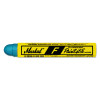 Markal Paintstik F Markers, 11/16 in dia, 4 3/4 in, Fluorescent Blue, 12/DOZ, #82835