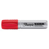 Sanford Magnum Permanent Marker,Red, Jumbo, Chisel Tip, 12/DZ, #44002