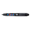 Markal Dura-Ink 20 Ink Markers, Black, 1/16 in, Felt, 12/DZN, #96575