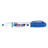 Markal Dura-Ink 55 Markers, Blue, 1/16 in; 3/16 in, Felt, 12/BX, #96530