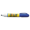 Markal Dura-Ink Dry Erase Markers, Blue, 1/8 in, Felt, 1/EA, #96572