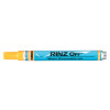 ITW Pro Brands RINZ OFF Water Removable Temporary Markers, Yellow, Medium Tip, 12/BX, #91757