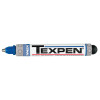 ITW Pro Brands Dykem TEXPEN Industrial Paint Markers, Blue, 3/32 in, Medium, 12/BX, #16013