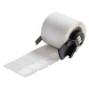 Brady TLS 2200/TLS PC Link Labels, 3/4 in, White/Translucent, 250/ROL, #18422