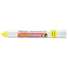 Sharpie Mean Streak Permenant Marking Stick, Yellow, Broad Tip, Chisel, 12/DZ, #85005