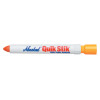 Markal Quik Stik Markers, 11/16 in dia, 6 in, Fluorescent Pink, 1/EA, #61044